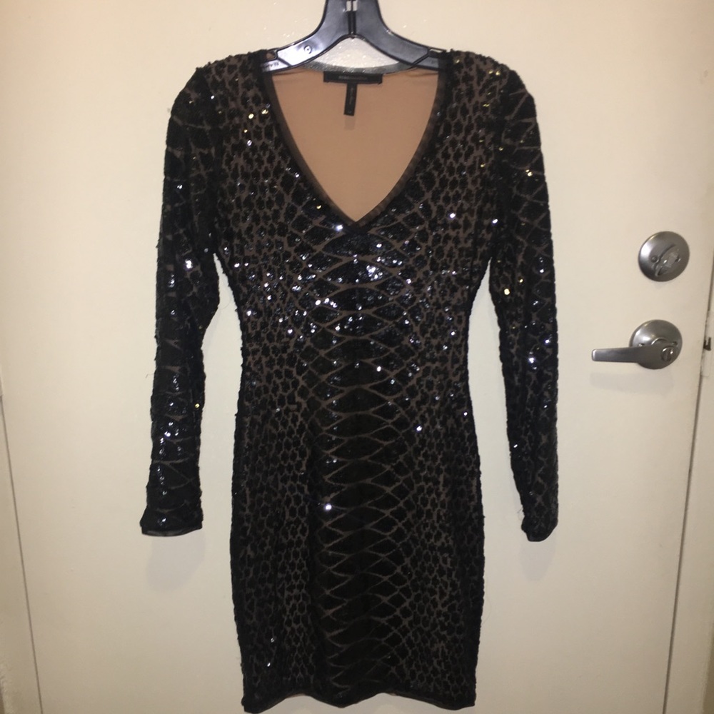 BCBG Python sequins dress - Picture 2 of 6